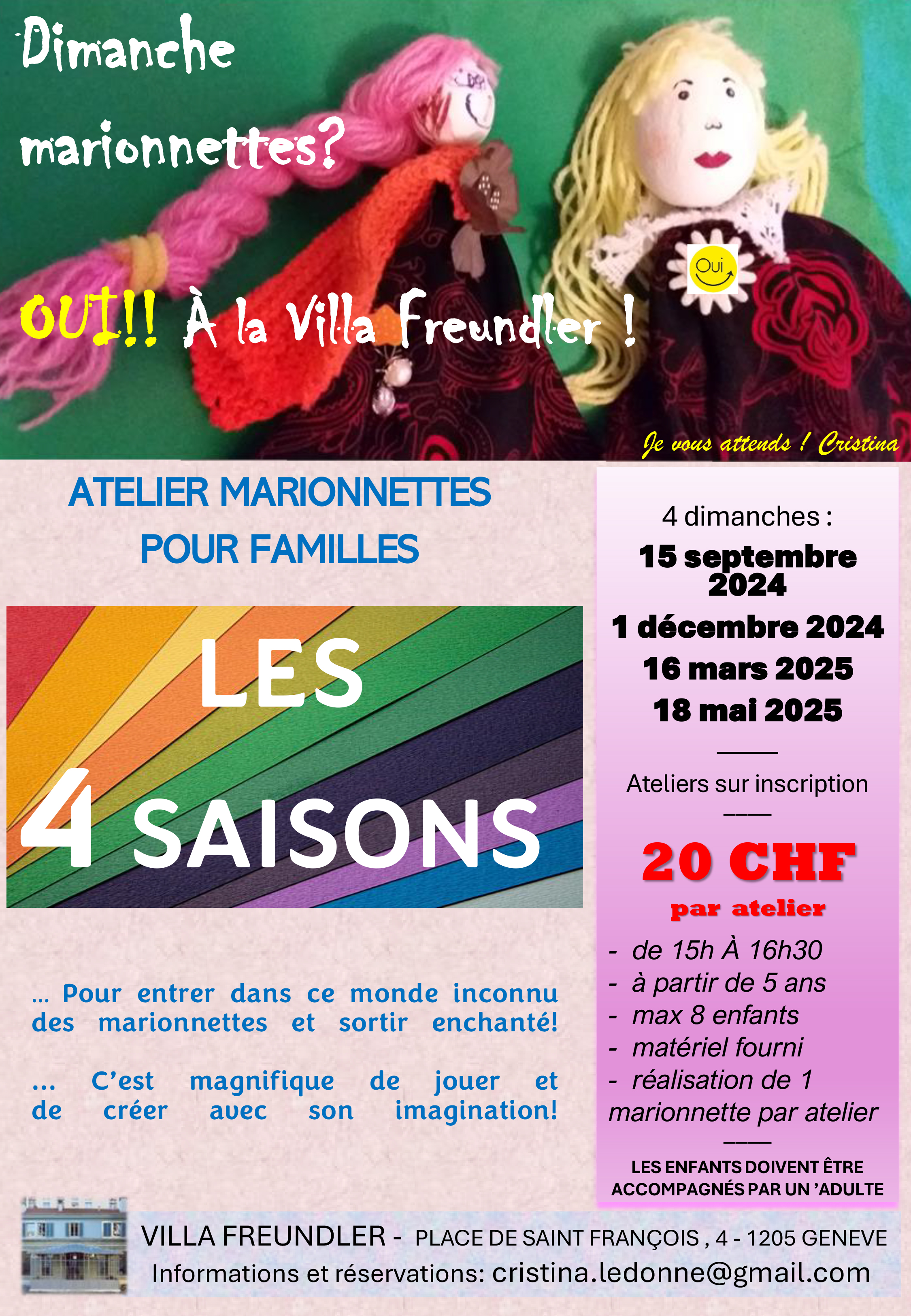 Atelier marionnette